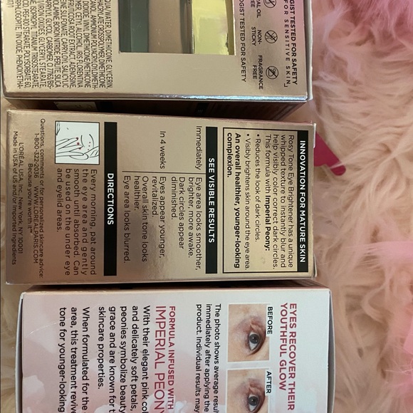 L’Oréal Paris age Perfect eye brighter NIB 0.5 Oz - Picture 3 of 5